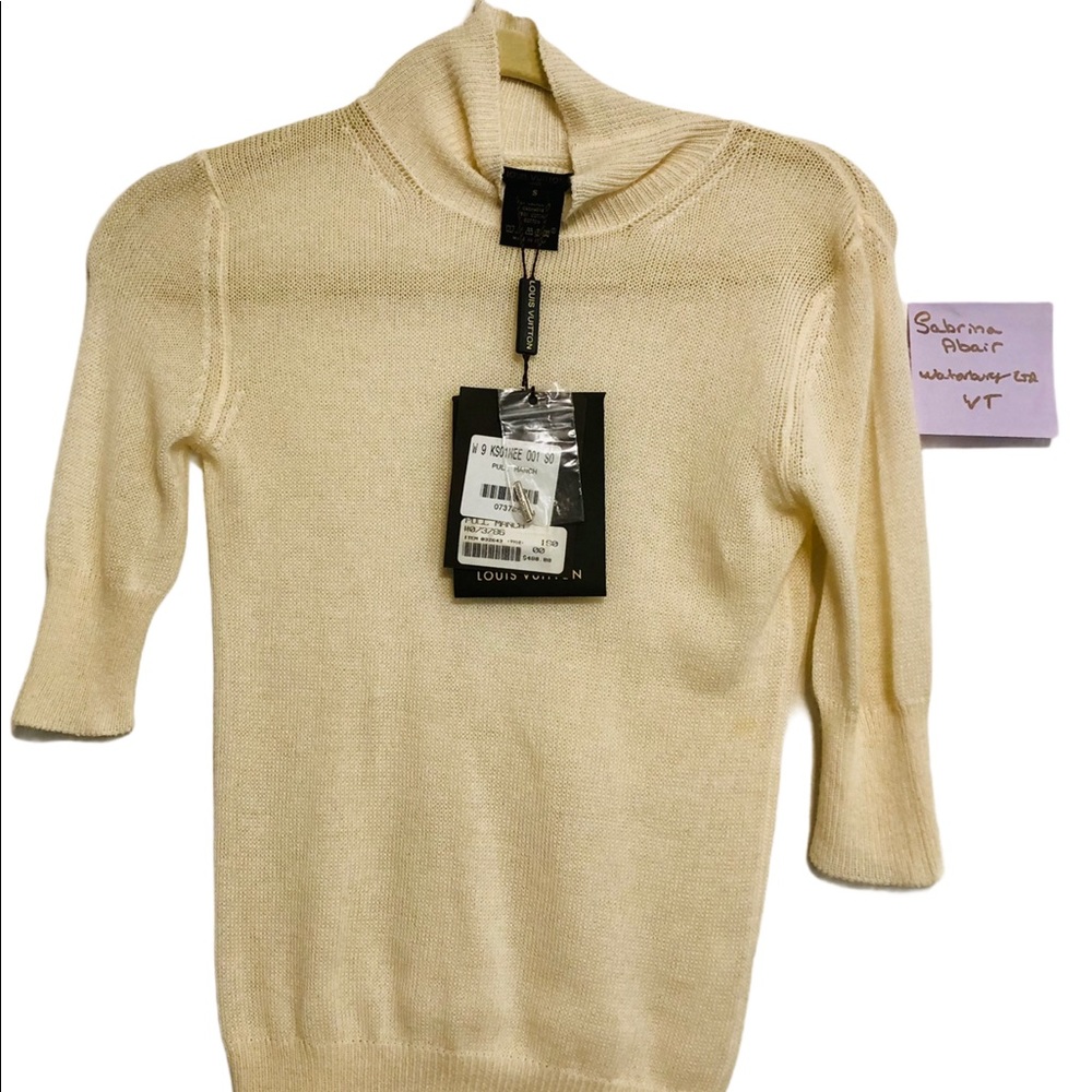 Louis Vuitton Pull Manch Sweater Cashmere Top NWT
